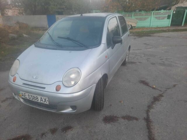 Серый Дэу Матиз, объемом двигателя 0.8 л и пробегом 220 тыс. км за 1000 $, фото 1 на Automoto.ua