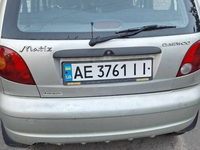 Сірий Деу Матіз, об'ємом двигуна 0.8 л та пробігом 100 тис. км за 2913 $, фото 1 на Automoto.ua