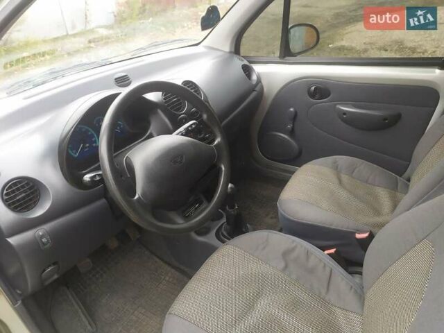 Серый Дэу Матиз, объемом двигателя 0.8 л и пробегом 100 тыс. км за 2150 $, фото 7 на Automoto.ua