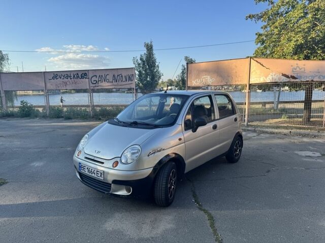 Серый Дэу Матиз, объемом двигателя 0.8 л и пробегом 210 тыс. км за 1700 $, фото 1 на Automoto.ua