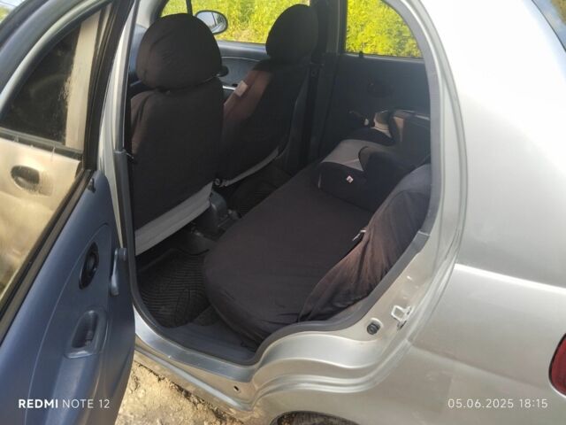 Серый Дэу Матиз, объемом двигателя 0.8 л и пробегом 199 тыс. км за 2400 $, фото 6 на Automoto.ua
