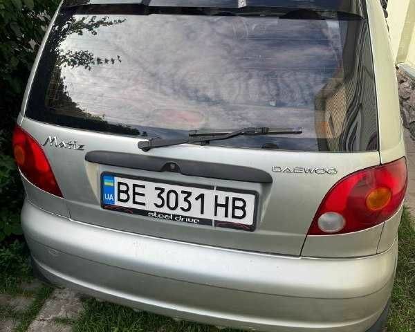 Серый Дэу Матиз, объемом двигателя 0.8 л и пробегом 145 тыс. км за 1200 $, фото 6 на Automoto.ua