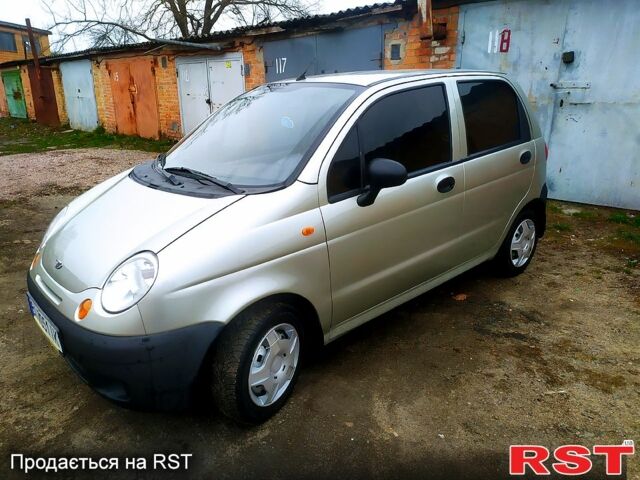 Серый Дэу Матиз, объемом двигателя 0.8 л и пробегом 100 тыс. км за 2150 $, фото 5 на Automoto.ua