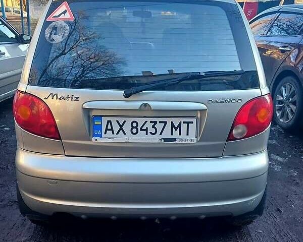 Серый Дэу Матиз, объемом двигателя 0.8 л и пробегом 53 тыс. км за 3400 $, фото 2 на Automoto.ua