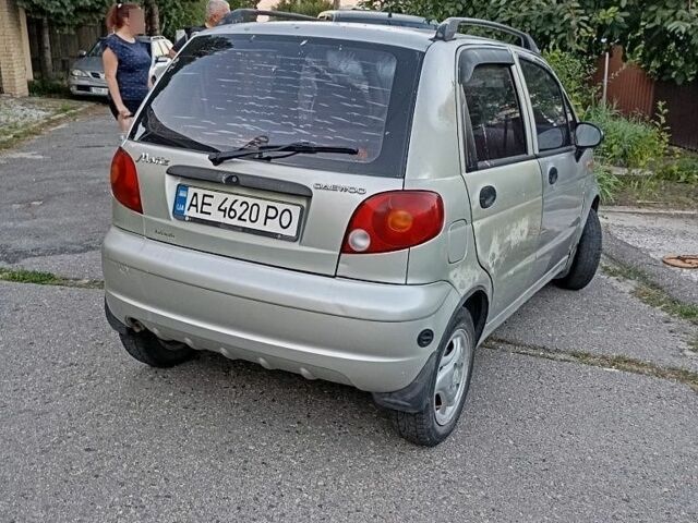 Сірий Деу Матіз, об'ємом двигуна 0.8 л та пробігом 115 тис. км за 2451 $, фото 1 на Automoto.ua