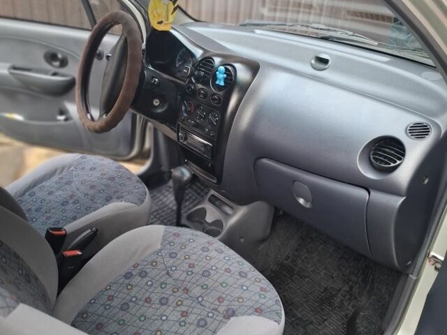 Серый Дэу Матиз, объемом двигателя 0.8 л и пробегом 90 тыс. км за 3000 $, фото 10 на Automoto.ua