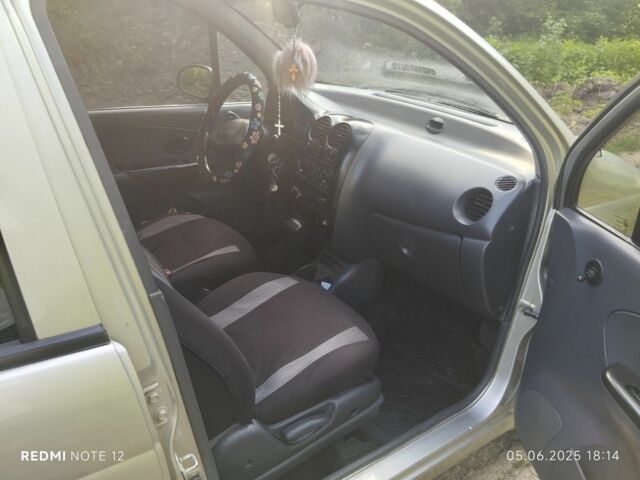 Серый Дэу Матиз, объемом двигателя 0.8 л и пробегом 199 тыс. км за 2400 $, фото 4 на Automoto.ua