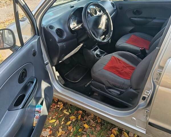 Сірий Деу Матіз, об'ємом двигуна 0.8 л та пробігом 185 тис. км за 3000 $, фото 10 на Automoto.ua