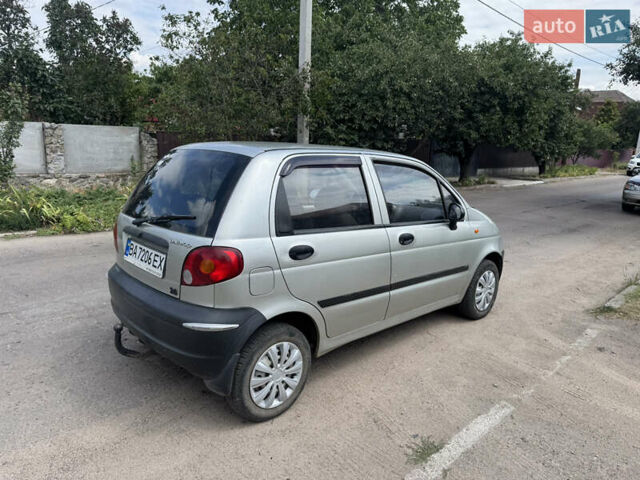 Сірий Деу Матіз, об'ємом двигуна 0.8 л та пробігом 117 тис. км за 1750 $, фото 5 на Automoto.ua