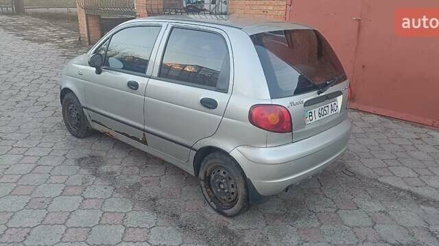 Серый Дэу Матиз, объемом двигателя 0.8 л и пробегом 75 тыс. км за 2600 $, фото 6 на Automoto.ua