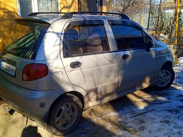 Серый Дэу Матиз, объемом двигателя 1 л и пробегом 116 тыс. км за 2599 $, фото 3 на Automoto.ua