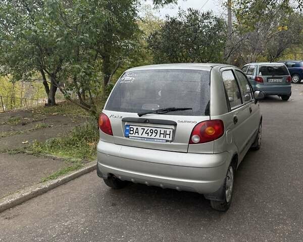 Серый Дэу Матиз, объемом двигателя 0.8 л и пробегом 100 тыс. км за 2800 $, фото 2 на Automoto.ua