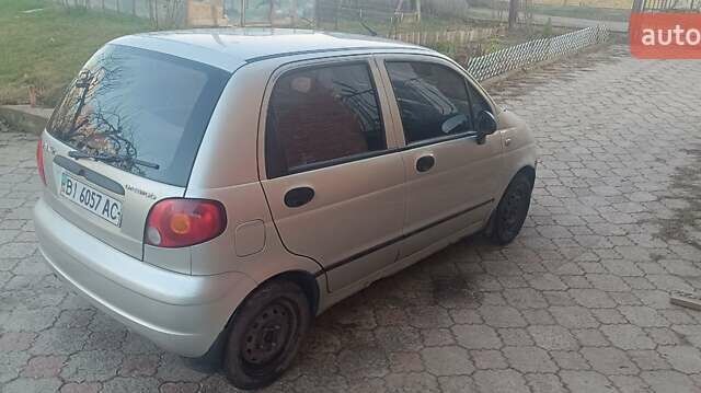 Серый Дэу Матиз, объемом двигателя 0.8 л и пробегом 75 тыс. км за 2600 $, фото 5 на Automoto.ua