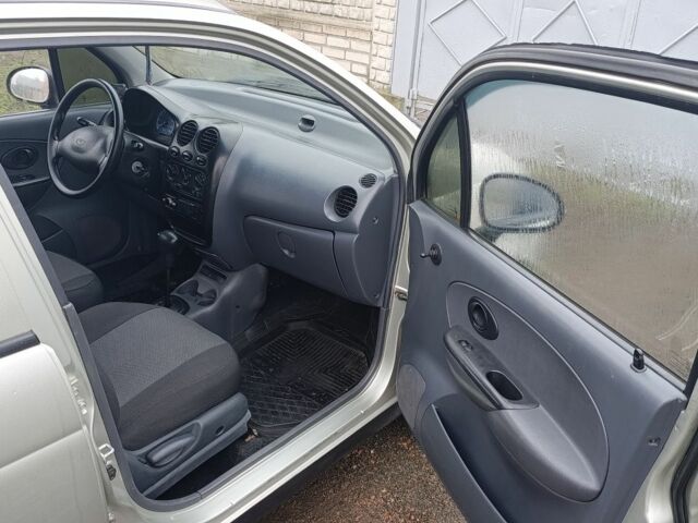 Серый Дэу Матиз, объемом двигателя 0.8 л и пробегом 111 тыс. км за 2500 $, фото 6 на Automoto.ua