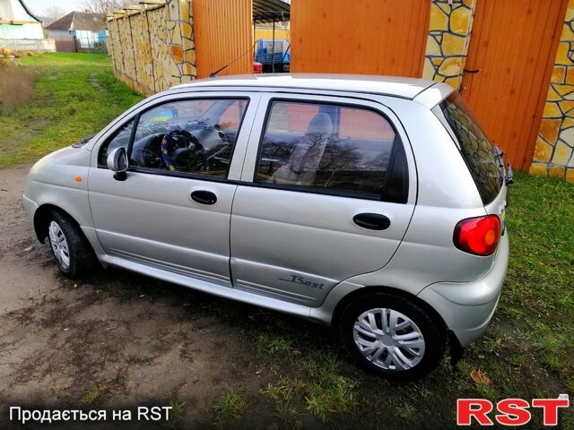 Серый Дэу Матиз, объемом двигателя 1 л и пробегом 76 тыс. км за 2180 $, фото 2 на Automoto.ua