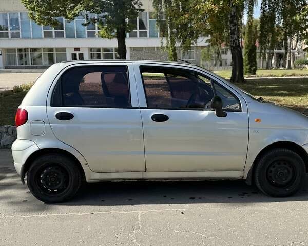Серый Дэу Матиз, объемом двигателя 0.8 л и пробегом 253 тыс. км за 3200 $, фото 2 на Automoto.ua