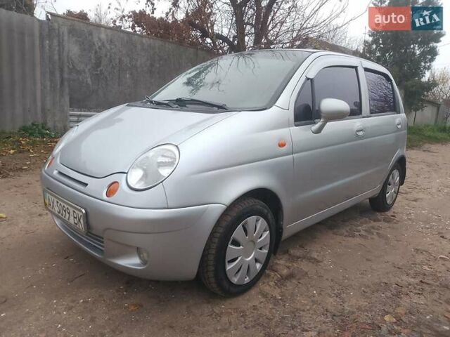 Серый Дэу Матиз, объемом двигателя 0.8 л и пробегом 115 тыс. км за 1850 $, фото 2 на Automoto.ua