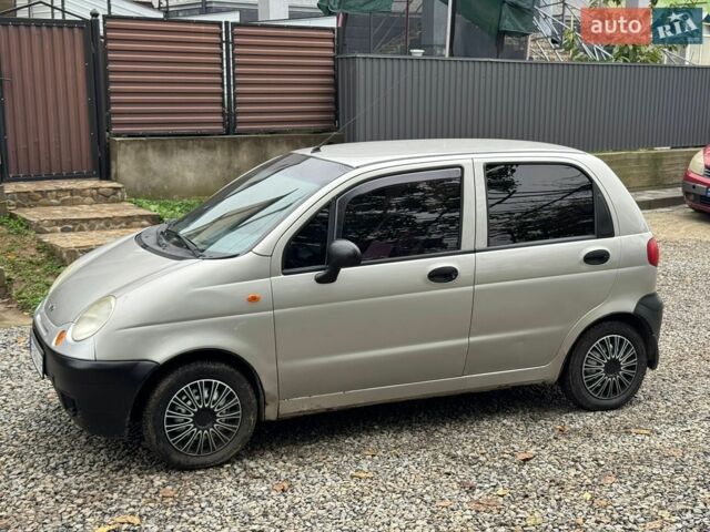 Сірий Деу Матіз, об'ємом двигуна 0.8 л та пробігом 210 тис. км за 1600 $, фото 1 на Automoto.ua