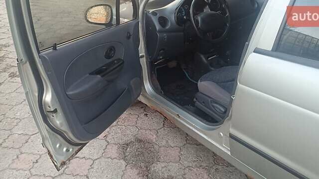 Серый Дэу Матиз, объемом двигателя 0.8 л и пробегом 75 тыс. км за 2600 $, фото 9 на Automoto.ua