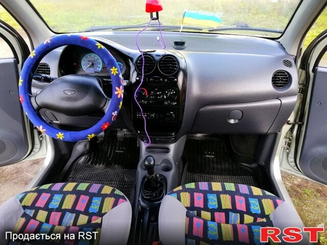 Серый Дэу Матиз, объемом двигателя 1 л и пробегом 76 тыс. км за 2180 $, фото 6 на Automoto.ua