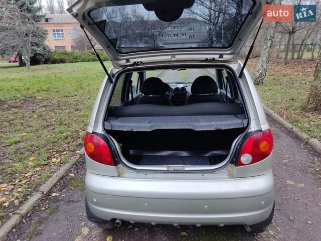Серый Дэу Матиз, объемом двигателя 0.8 л и пробегом 54 тыс. км за 3100 $, фото 6 на Automoto.ua