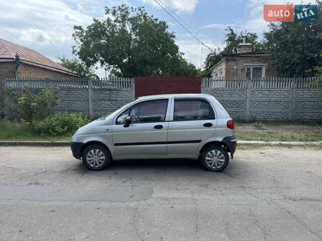 Сірий Деу Матіз, об'ємом двигуна 0.8 л та пробігом 117 тис. км за 1750 $, фото 7 на Automoto.ua