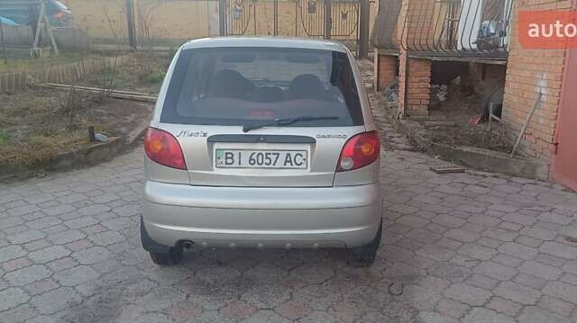 Серый Дэу Матиз, объемом двигателя 0.8 л и пробегом 75 тыс. км за 2600 $, фото 7 на Automoto.ua