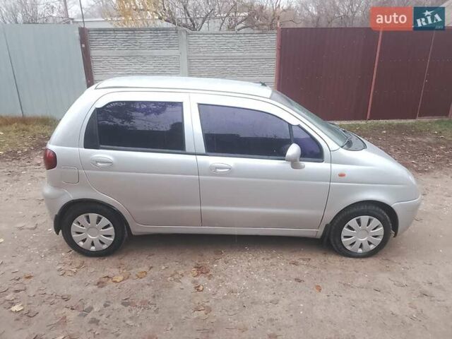 Серый Дэу Матиз, объемом двигателя 0.8 л и пробегом 115 тыс. км за 1850 $, фото 3 на Automoto.ua
