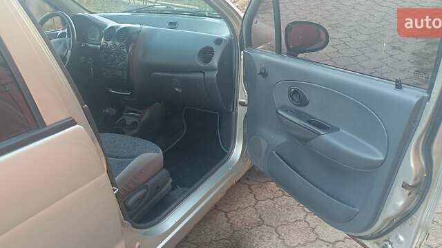 Серый Дэу Матиз, объемом двигателя 0.8 л и пробегом 75 тыс. км за 2600 $, фото 12 на Automoto.ua