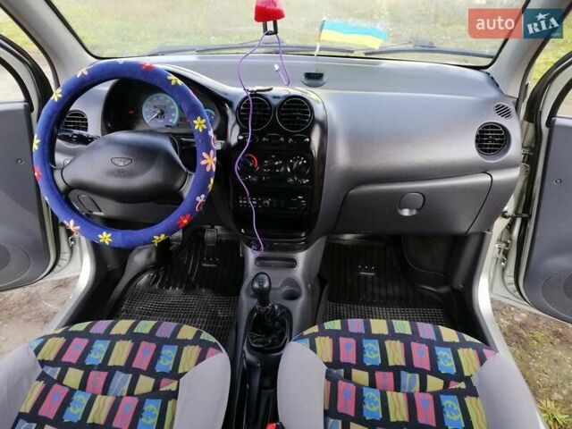 Сірий Деу Матіз, об'ємом двигуна 1 л та пробігом 76 тис. км за 2180 $, фото 19 на Automoto.ua