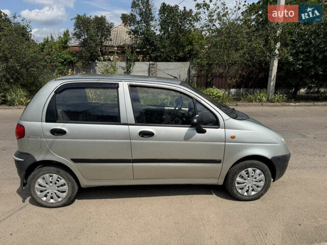 Сірий Деу Матіз, об'ємом двигуна 0.8 л та пробігом 117 тис. км за 1750 $, фото 6 на Automoto.ua