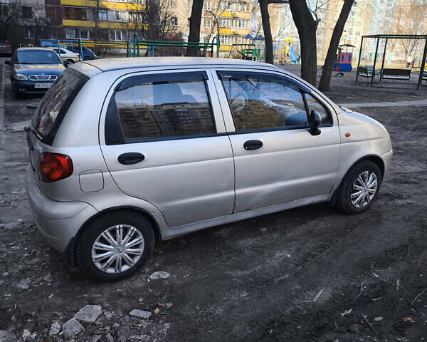 Серый Дэу Матиз, объемом двигателя 0.8 л и пробегом 98 тыс. км за 2800 $, фото 5 на Automoto.ua