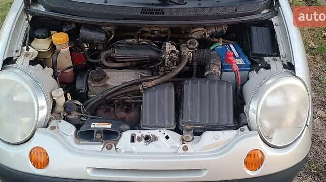 Серый Дэу Матиз, объемом двигателя 0.8 л и пробегом 75 тыс. км за 2600 $, фото 14 на Automoto.ua