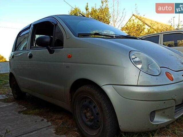 Сірий Деу Матіз, об'ємом двигуна 0.8 л та пробігом 205 тис. км за 2500 $, фото 1 на Automoto.ua