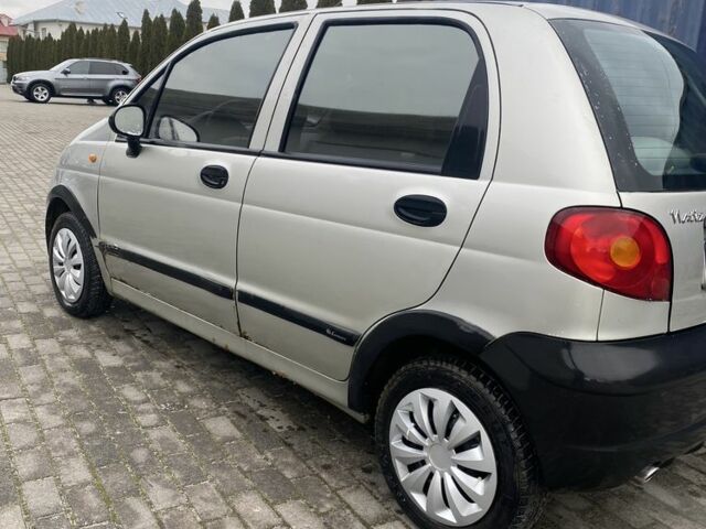 Серый Дэу Матиз, объемом двигателя 0.8 л и пробегом 108 тыс. км за 750 $, фото 2 на Automoto.ua