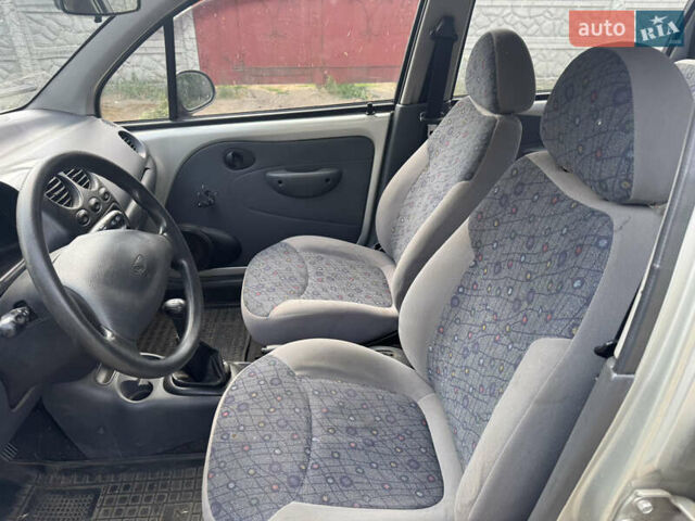 Сірий Деу Матіз, об'ємом двигуна 0.8 л та пробігом 117 тис. км за 1750 $, фото 8 на Automoto.ua