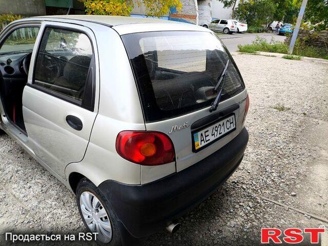 Серый Дэу Матиз, объемом двигателя 0.8 л и пробегом 130 тыс. км за 1600 $, фото 1 на Automoto.ua