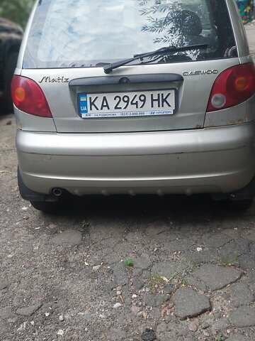 Сірий Деу Матіз, об'ємом двигуна 1 л та пробігом 200 тис. км за 1700 $, фото 1 на Automoto.ua