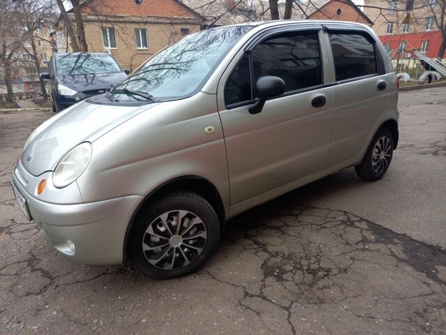 Серый Дэу Матиз, объемом двигателя 0.8 л и пробегом 121 тыс. км за 2700 $, фото 4 на Automoto.ua