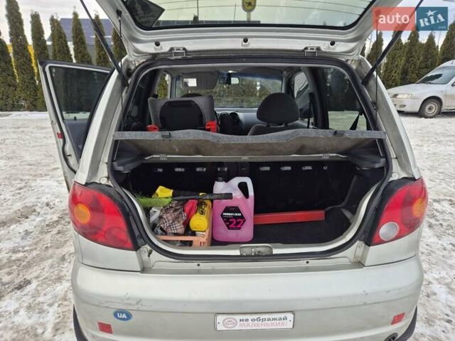 Серый Дэу Матиз, объемом двигателя 0.8 л и пробегом 91 тыс. км за 2500 $, фото 14 на Automoto.ua