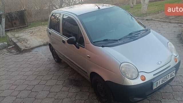 Серый Дэу Матиз, объемом двигателя 0.8 л и пробегом 75 тыс. км за 2600 $, фото 4 на Automoto.ua