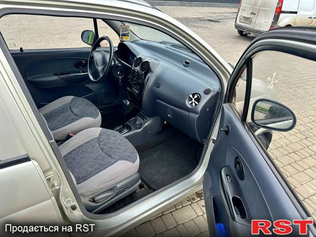 Сірий Деу Матіз, об'ємом двигуна 0.8 л та пробігом 100 тис. км за 2650 $, фото 2 на Automoto.ua