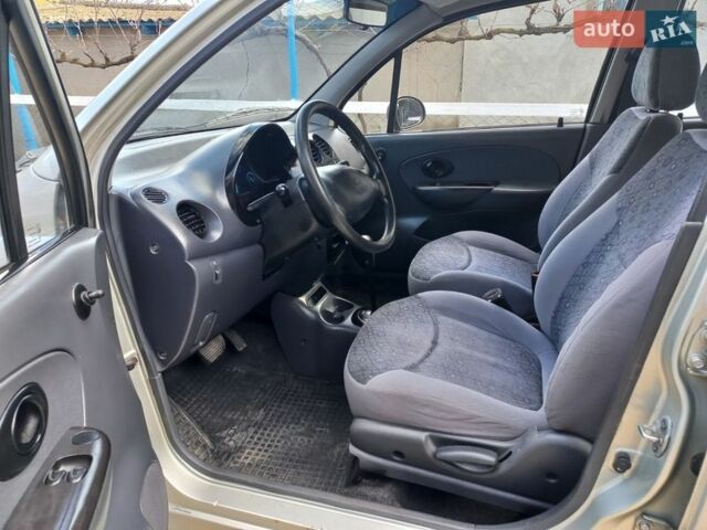 Серый Дэу Матиз, объемом двигателя 0.8 л и пробегом 79 тыс. км за 2600 $, фото 11 на Automoto.ua