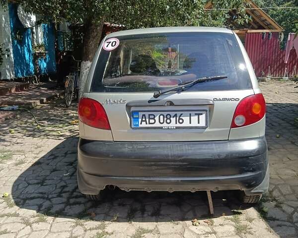 Серый Дэу Матиз, объемом двигателя 0.8 л и пробегом 138 тыс. км за 2600 $, фото 2 на Automoto.ua