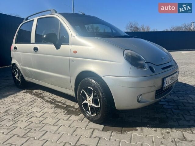 Сірий Деу Матіз, об'ємом двигуна 0.8 л та пробігом 73 тис. км за 3200 $, фото 1 на Automoto.ua