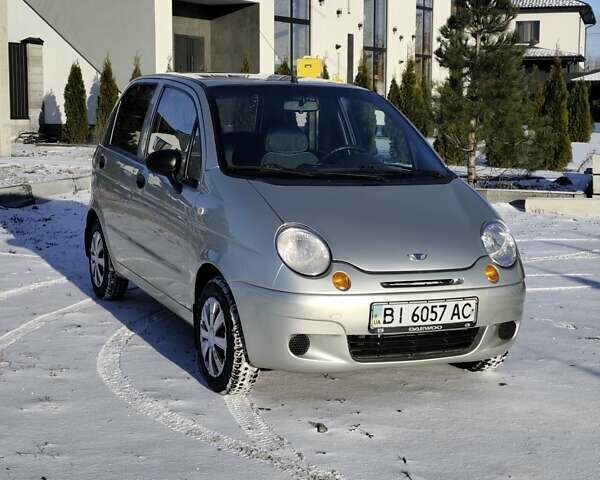 Серый Дэу Матиз, объемом двигателя 0.8 л и пробегом 75 тыс. км за 3100 $, фото 2 на Automoto.ua