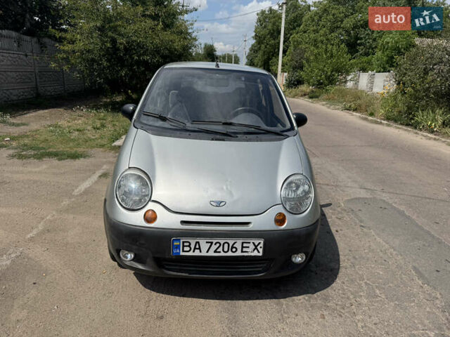 Сірий Деу Матіз, об'ємом двигуна 0.8 л та пробігом 117 тис. км за 1750 $, фото 1 на Automoto.ua