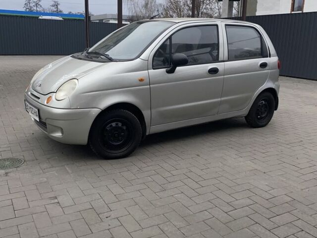 Серый Дэу Матиз, объемом двигателя 0.8 л и пробегом 120 тыс. км за 1600 $, фото 2 на Automoto.ua