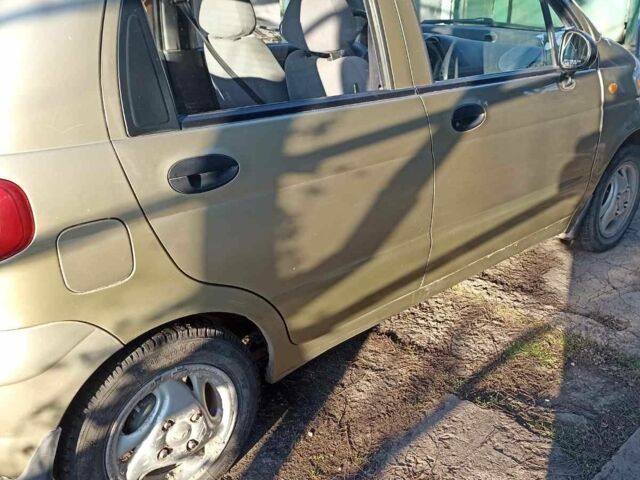 Серый Дэу Матиз, объемом двигателя 8 л и пробегом 84 тыс. км за 2000 $, фото 1 на Automoto.ua