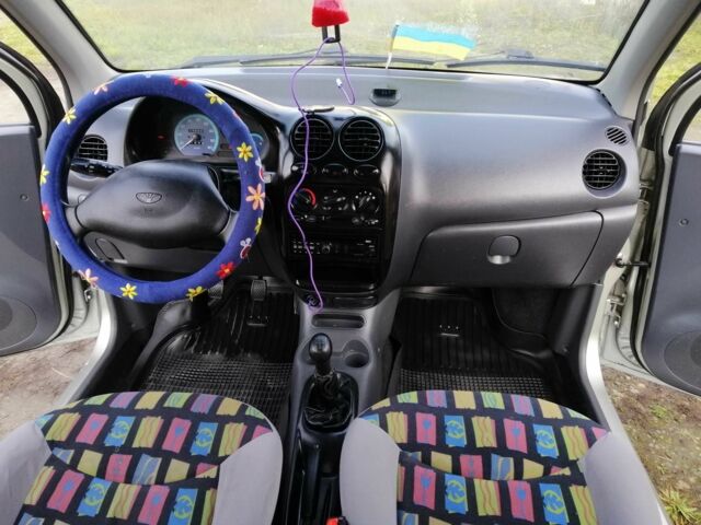 Сірий Деу Матіз, об'ємом двигуна 1.1 л та пробігом 78 тис. км за 2180 $, фото 12 на Automoto.ua